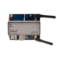 F&F rH SERWER DIN2-DIN rayı üzerinde F&Home Radio akıllı ev sistemi sunucusu