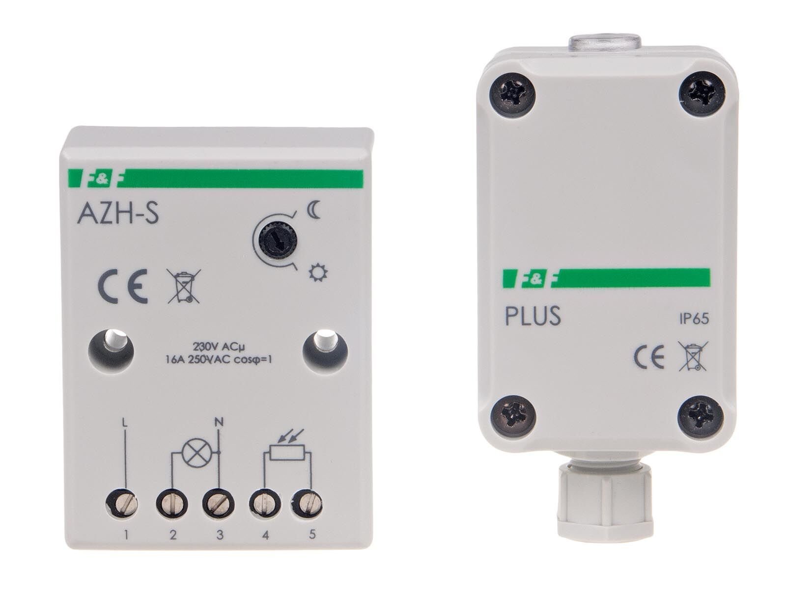 F&F AZH-S PLUS 230 V Alacakaranlık şalteri