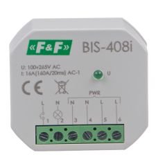 F&F BIS-408-LED Çift durumlu röle