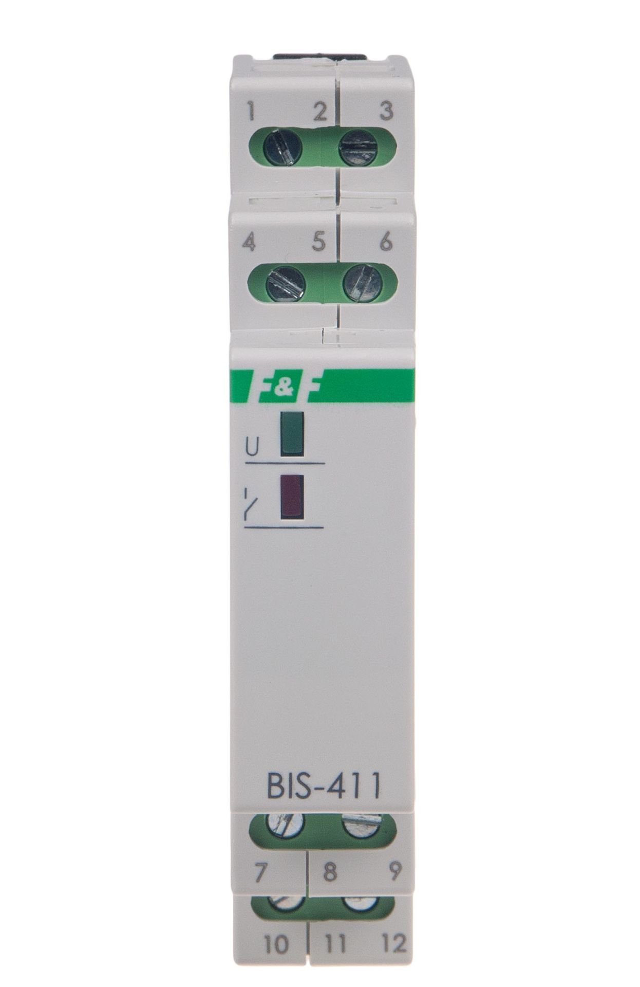 F&F BIS-411 2Z 230V Çift durumlu röle