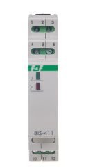 F&F BIS-411-LED 230V Çift durumlu röle