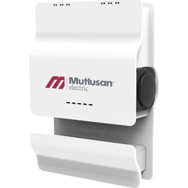 MUTLUSAN 400v Giriş 3Faz 22kW RFID Kart Okuyuculu Duvar Tipi Soketli 5M Kablolu Şarj Ünitesi