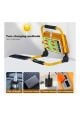 Hareketli Mobil Ayaklı Solar Projektör 200W