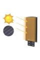 Cata CT-4642 300W 6400K Beyaz Solar Sokak Armatürü