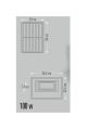 Cata CT-4648 100W 6400K Beyaz Kumandalı Led Solar Projektör