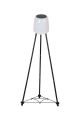 Ack Ag60-06851 457mmx457mmx107mm Ip54 Led Ayaklı Solar Sıyah Aplık