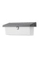Ack Ag60-03851 211mmx112mmx120mm Dımlı Ip54 Sıyah Solar Led Duvar Aplıgı