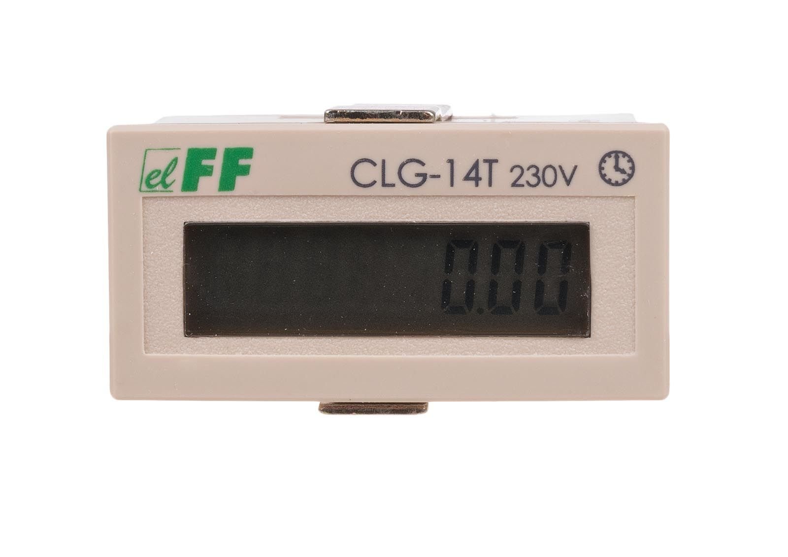 F&F CLG-14T 230V Çalışma saati sayacı