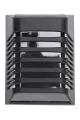 Ack Ag60-09851 90mmx120mmx53mm Ip54 3000k Sıyah Solar Led Cıt Aplık