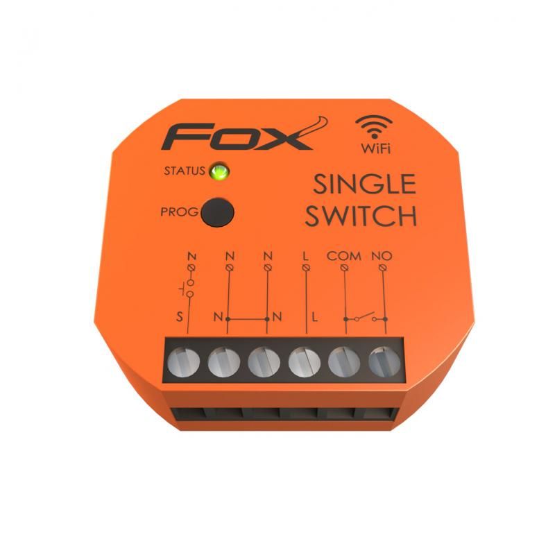 F&F WI-R1S1P-P - Tek kanallı Wi-Fi rölesi 230 V TEK ANAHTAR