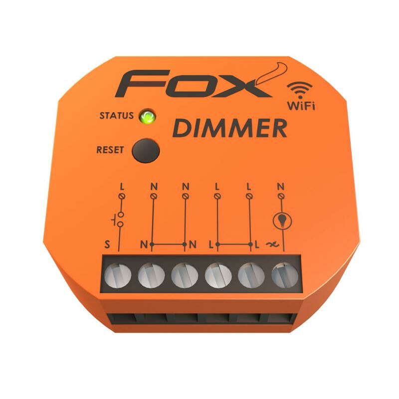 F&F Wi-DIM1S1-P  LED ve normal aydınlatma için Wi-Fi dimmer 230 V DIMMER