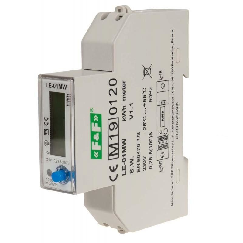 F&F LE-01MW  Elektrik tüketim ölçer