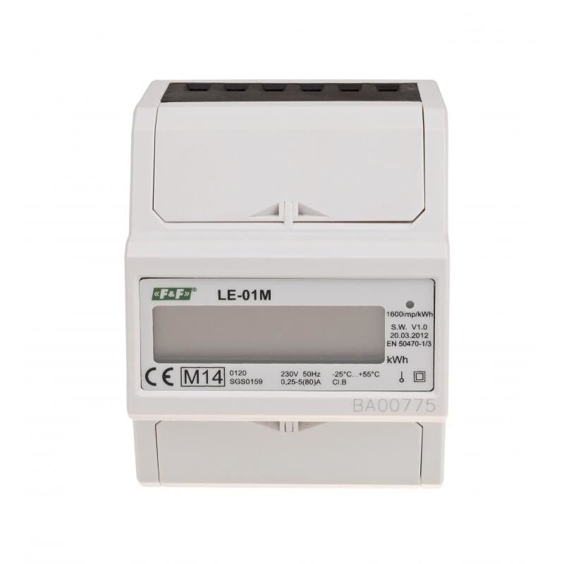 F&F LE-01M veri aktarımlı elektrik tüketim ölçer