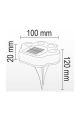 Solar Çim Armatürü 5W 6500K