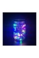 Solar Burda 3W Rgb Solar Peri Ledli Dekoratif Kavanoz