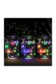 Solar Burda 3W Rgb Solar Peri Ledli Dekoratif Kavanoz