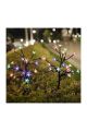 Solar Burda 10W Rgb Sakura Kazıklı Çiçek Solar Çim Armatürü