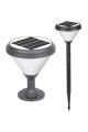 ACK AG60-07801 8W/h 3000K Günışığı Yuvarlak Solar Led Bahçe Armatürü