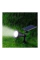 Global K2 KBA746 7W Amber Kazıklı Solar Çim Armatürü