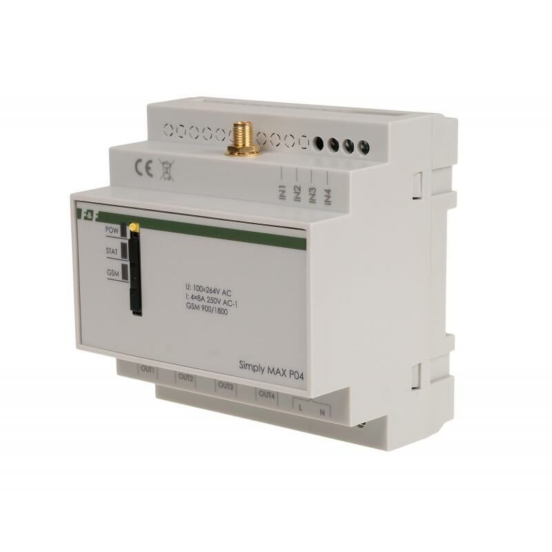 F&F SIMplyMAX-P04 GSM dört kanallı denetleyici