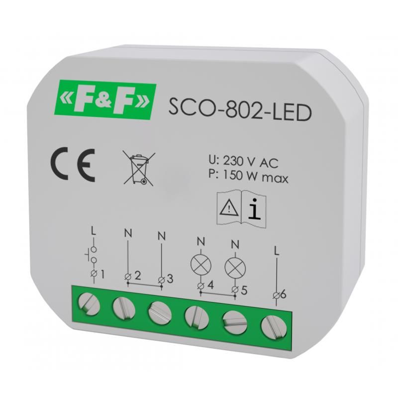 F&F SCO-802-LED 230V  LED aydınlatma için dimmer 150w