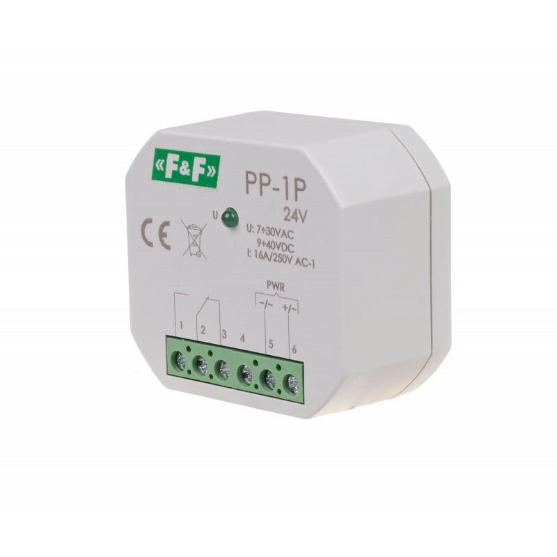 F&F PP-1P 24V Elektromanyetik röle