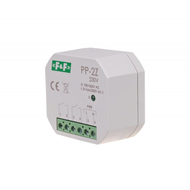 F&F PP-2Z 230 V  Elektromanyetik röle