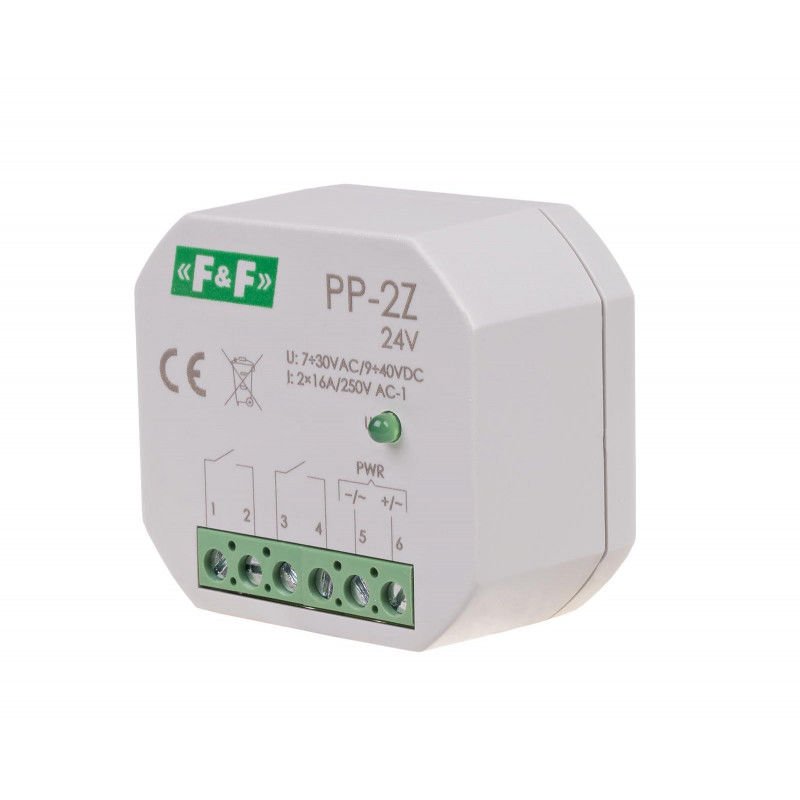 F&F PP-2Z 24 V  Elektromanyetik röle