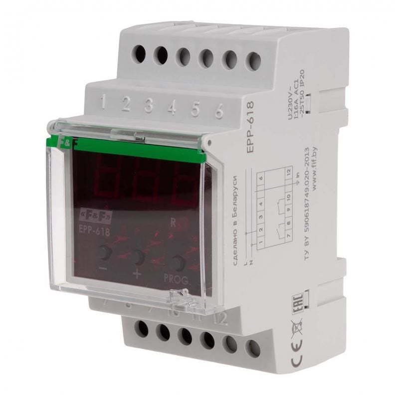 F&F EPP-618 elektronik akım rölesi