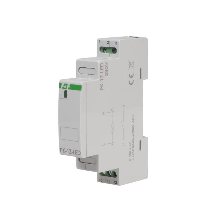 F&F PK-1Z-LED 230 V Elektromanyetik röle
