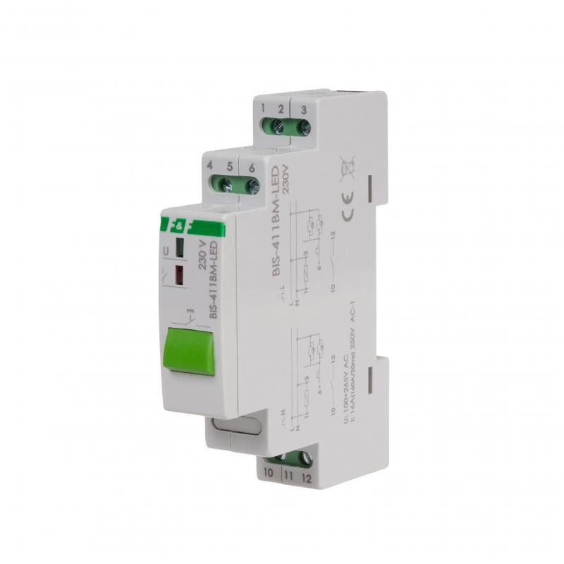 F&F BIS-411BM-LED İki durumlu röle