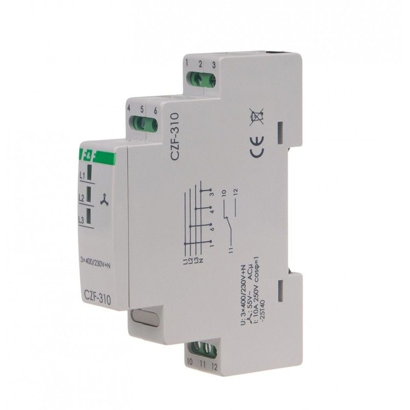 F&F CZF-310 TRMS faz kaybı sensörü 3 fazlı Motor için