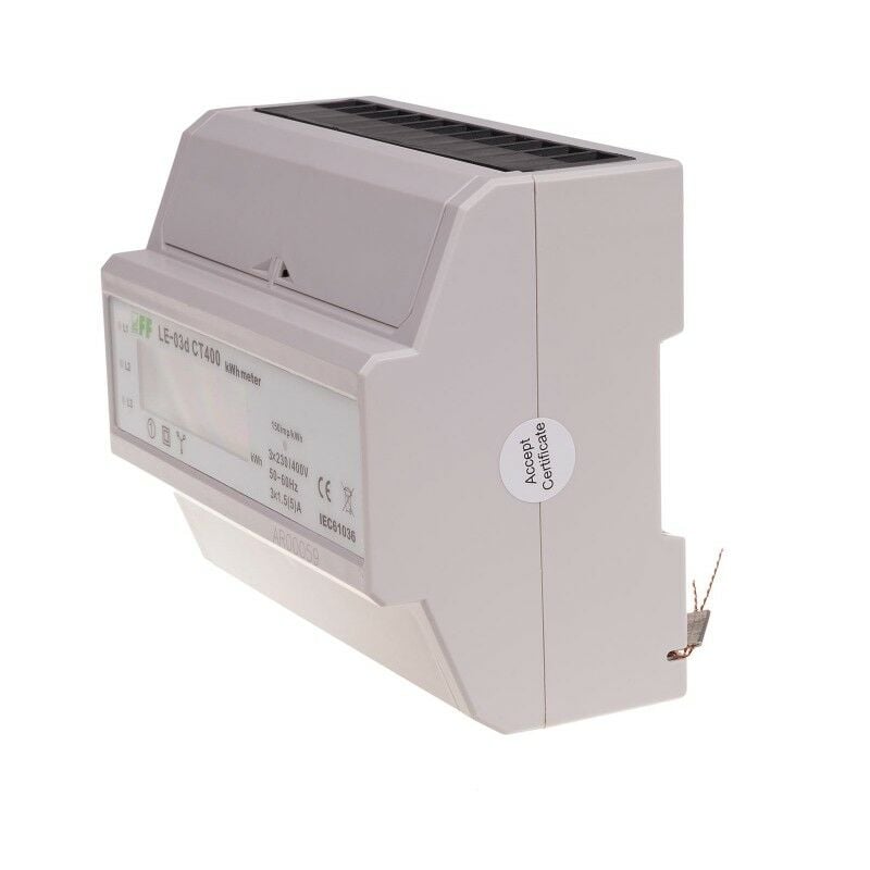 F&F LE03D-CT400  3 fazlı enerji tüketim ölçer 400 A
