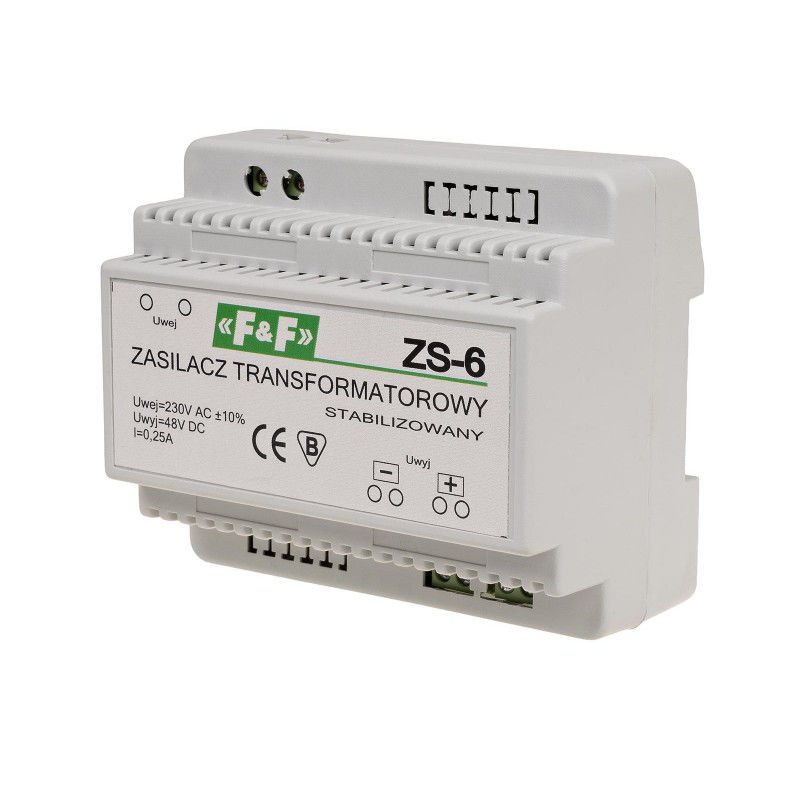 F&F ZS-6  Transformatör Güç Kaynağı (doğrusal)48 V-12 W