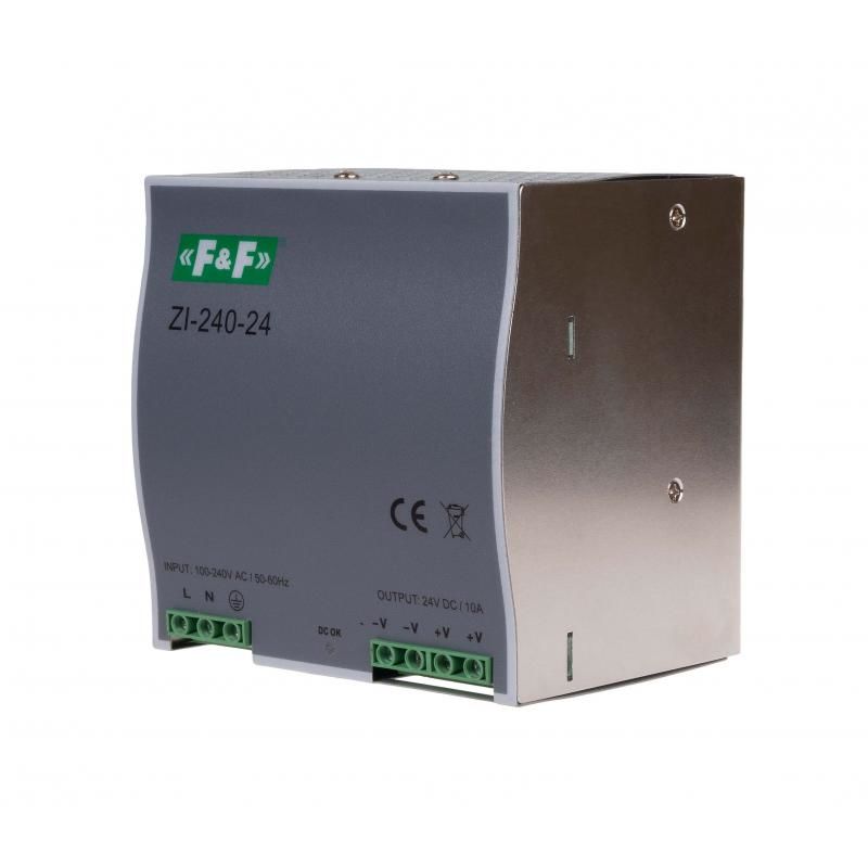 F&F ZI-240-24 Darbe Güç Kaynağı 24 V-240 W