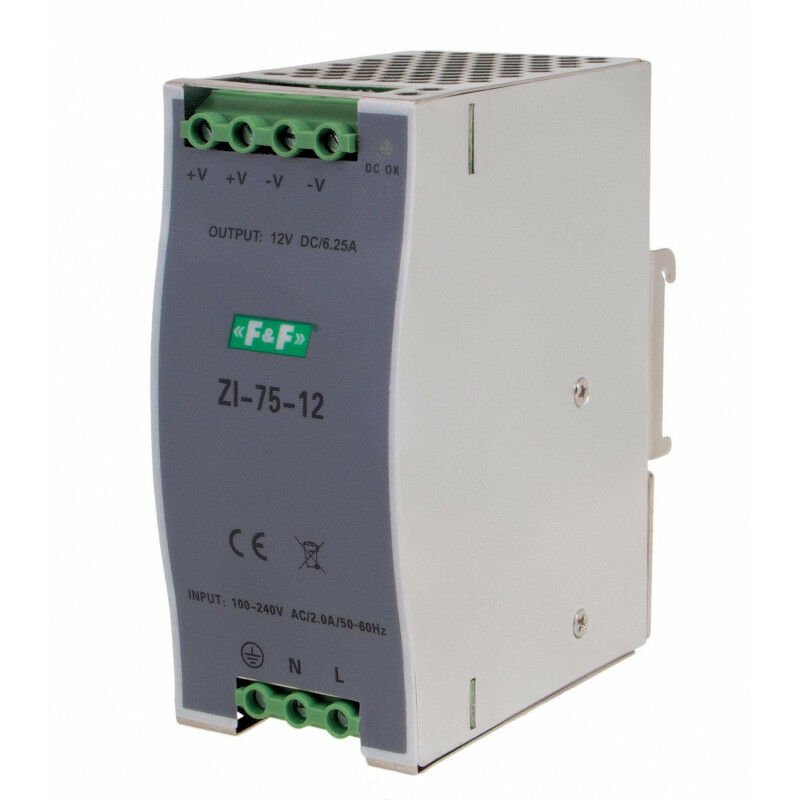 F&F ZI-75-12 Anahtarlamalı Güç Kaynağı 12 V-175 W