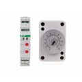 F&F PCU-518 Harici Zaman Ayar Potansiyometreli Zaman Rölesi 230 V AC  24 V AC DC