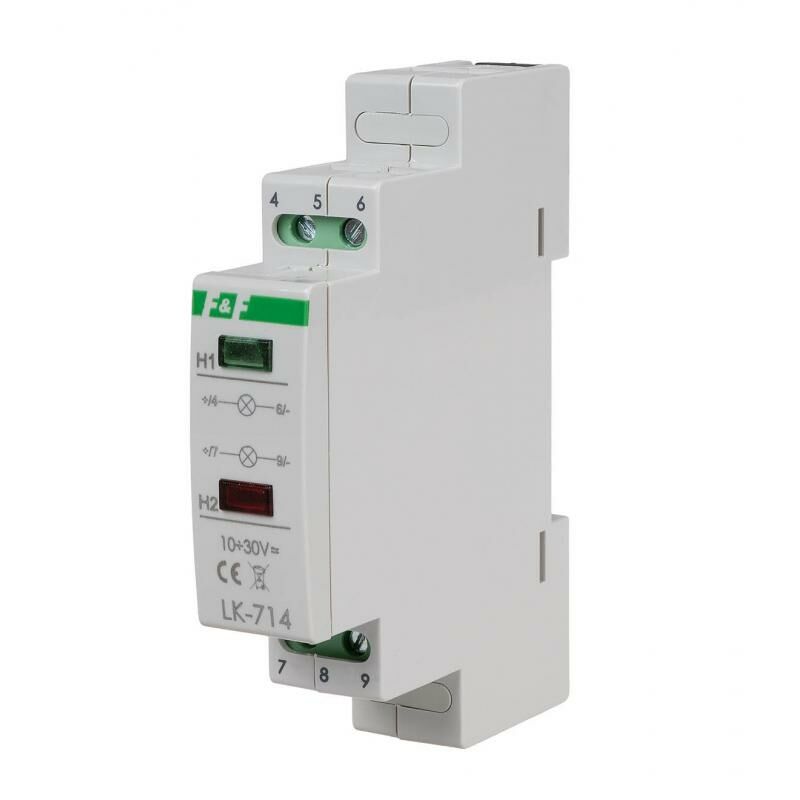 F&F LK-714-10-30V Sinyal Lambası Yeşil, Kırmızı