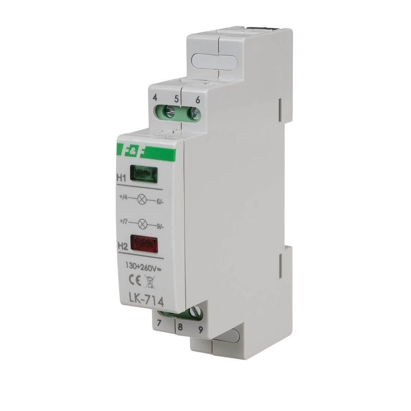 F&F LK-714 130-260 V AC/DC Sinyal Lambası Yeşil, Kırmızı