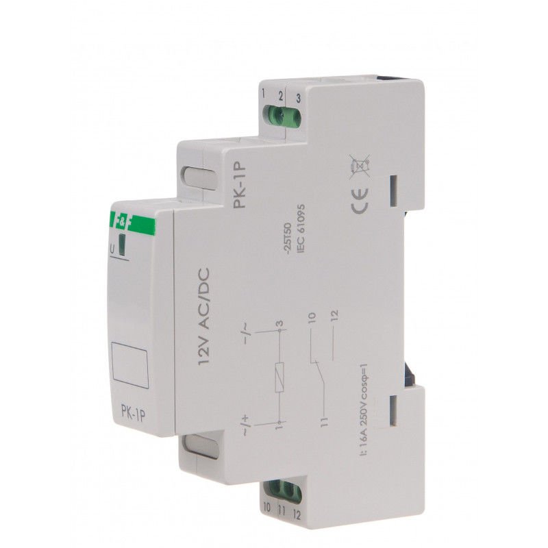 F&F PK-1P-12V Elektromanyetik Röle