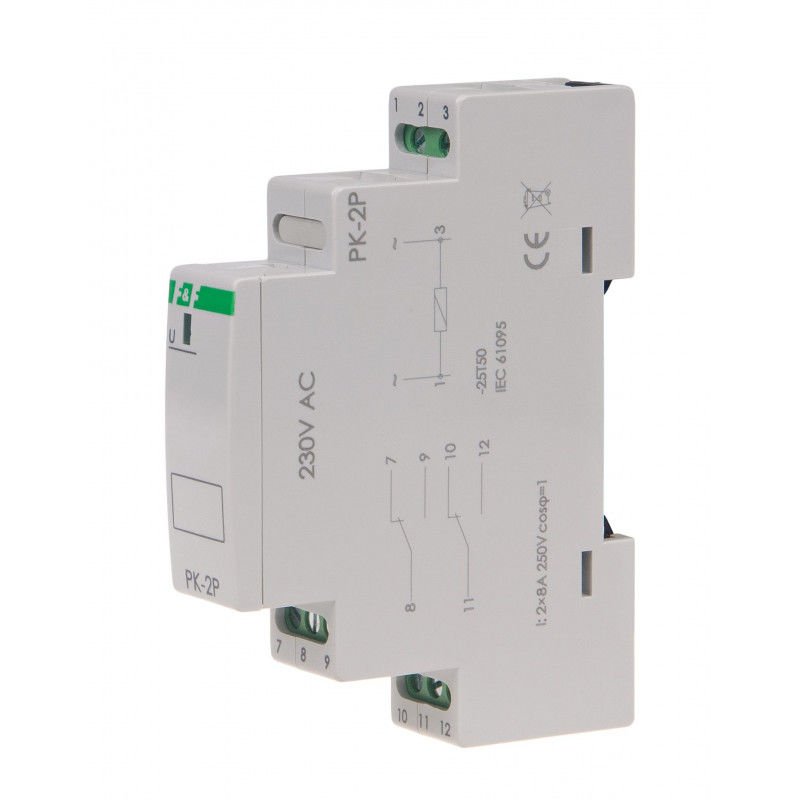 F&F PK-2P-110V Elektromanyetik Röle