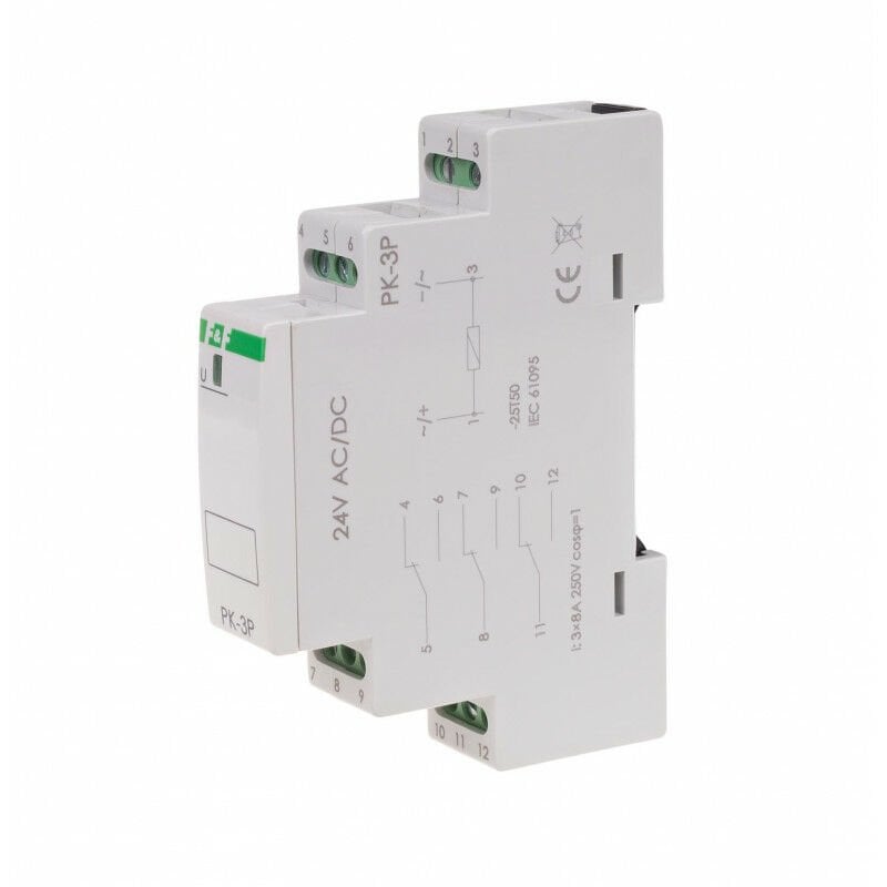 F&F PK-3P-24V Elektromanyetik Röle
