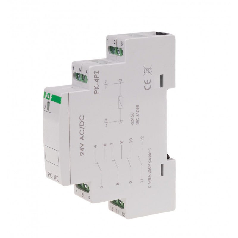 F&F PK-4PZ-24V Elektromanyetik Röle