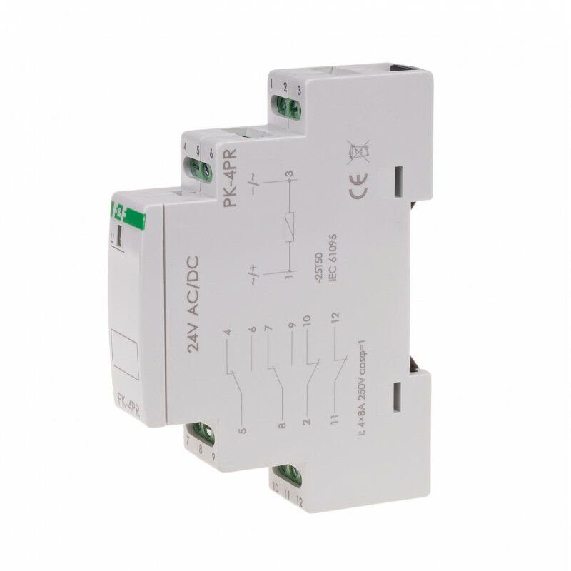 F&F PK-4PR-24V Elektromanyetik Röle