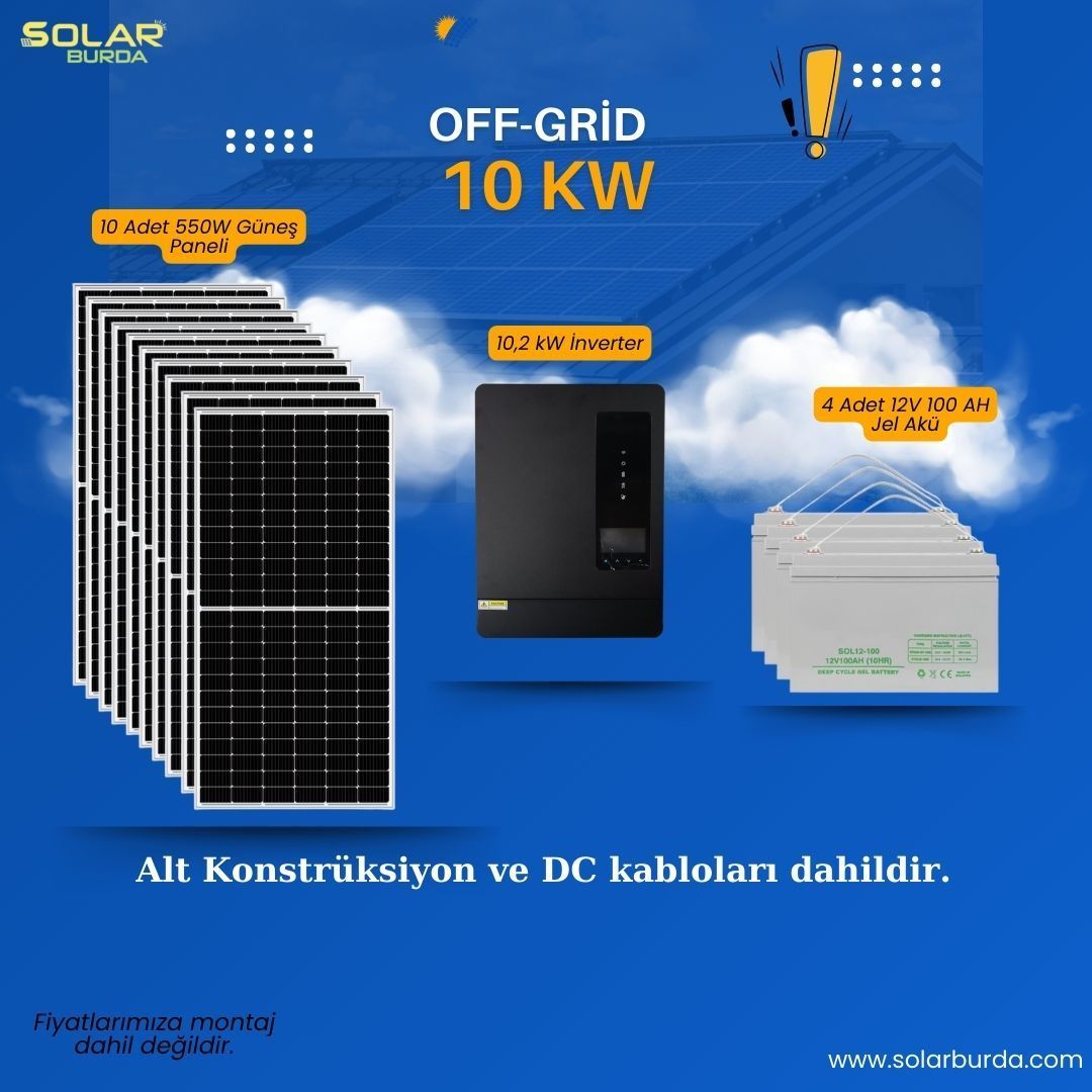 10 kW Solar Paket