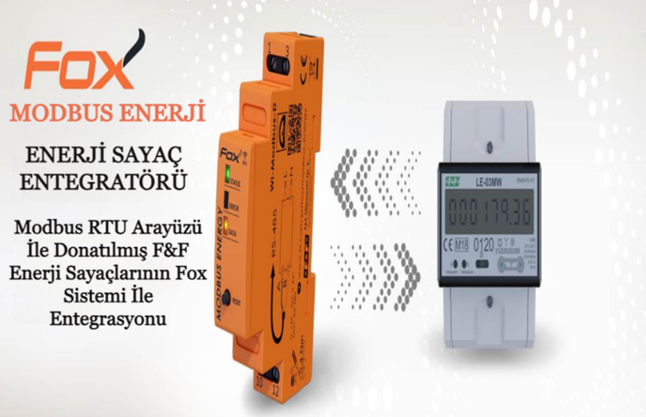Modbus Enerji Sayaç Entegratörü